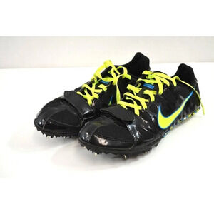 Nike Zoom Rival S 6 Track Spikes Shoes  Womens Size 5.5 456712-070 Black Green